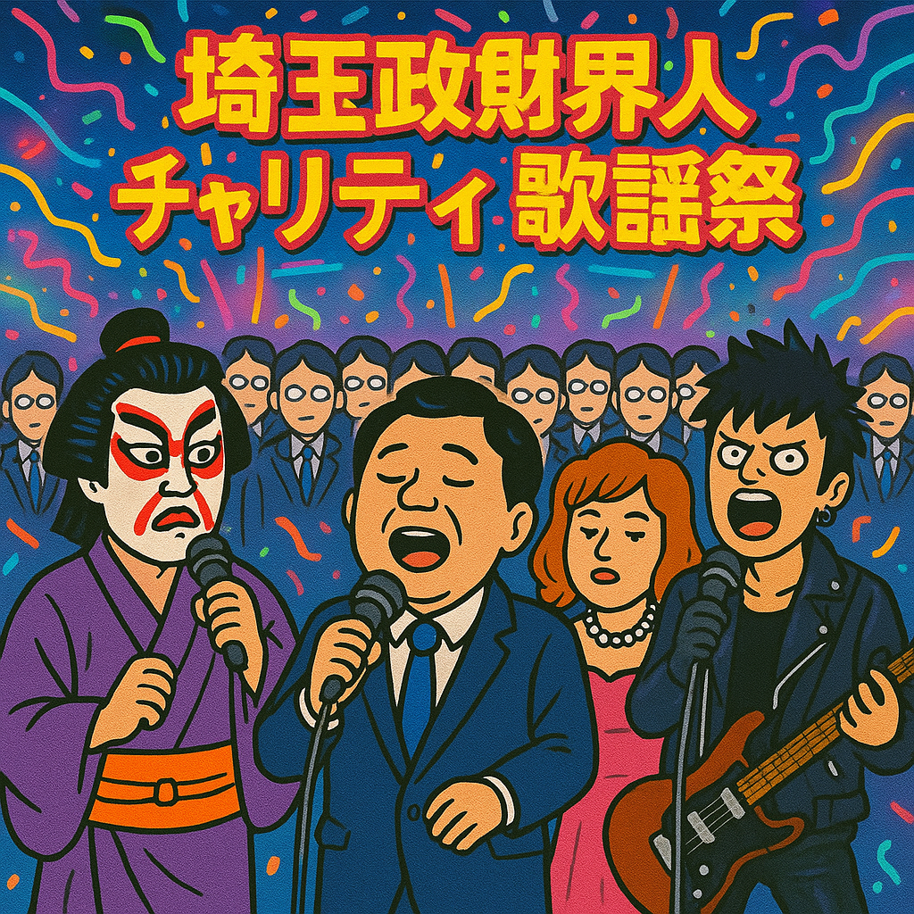 埼玉政財界人チャリティ歌謡祭のイメージ